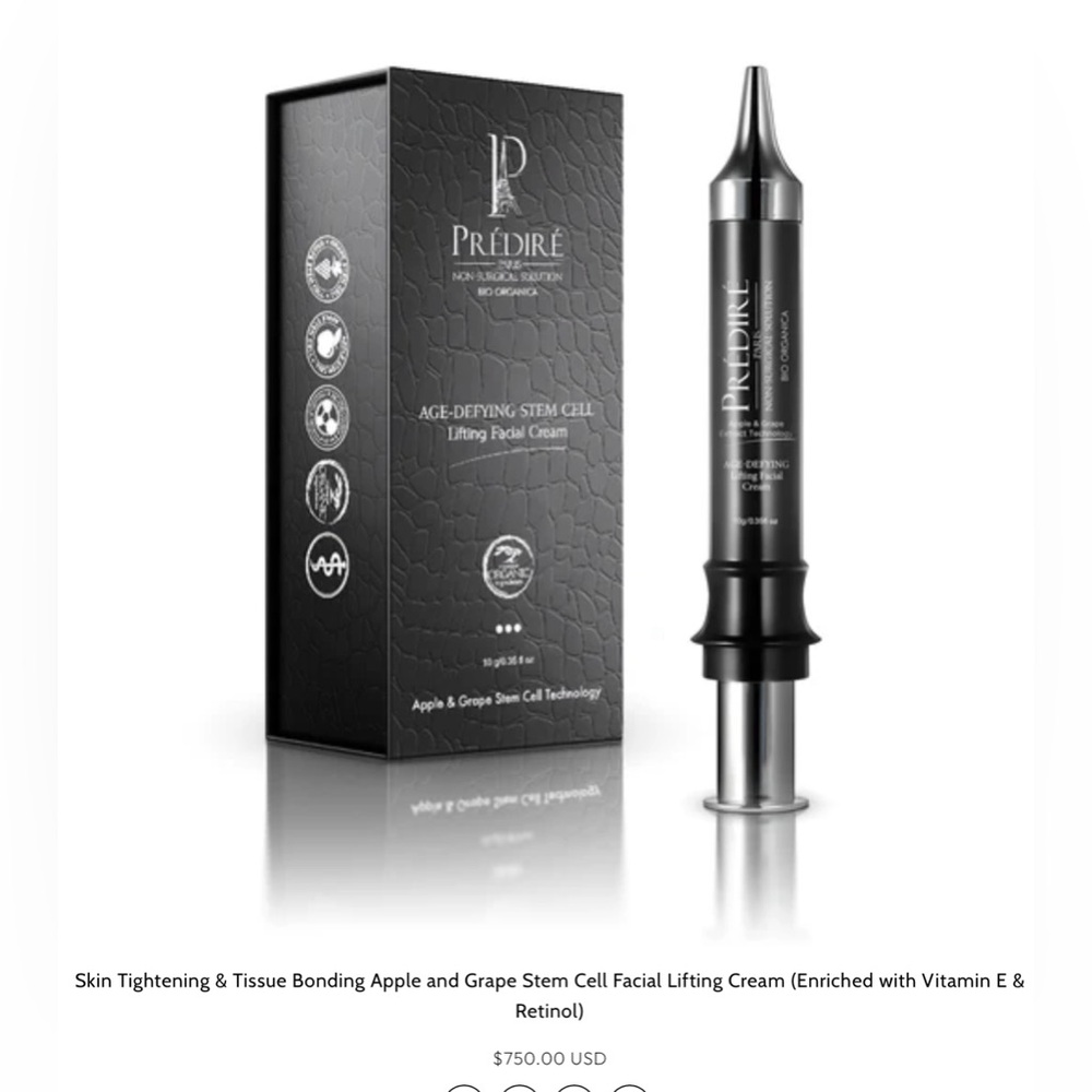 Skin Tightening & Tissue Bonding Apple and Grape Stem Cell Facial Lifting Cream